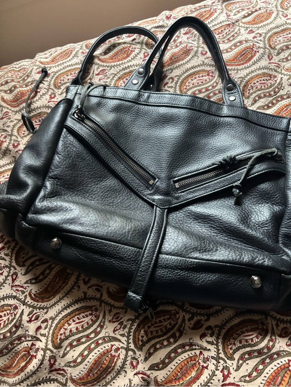 Botkier Black Leather Shoulder Bag